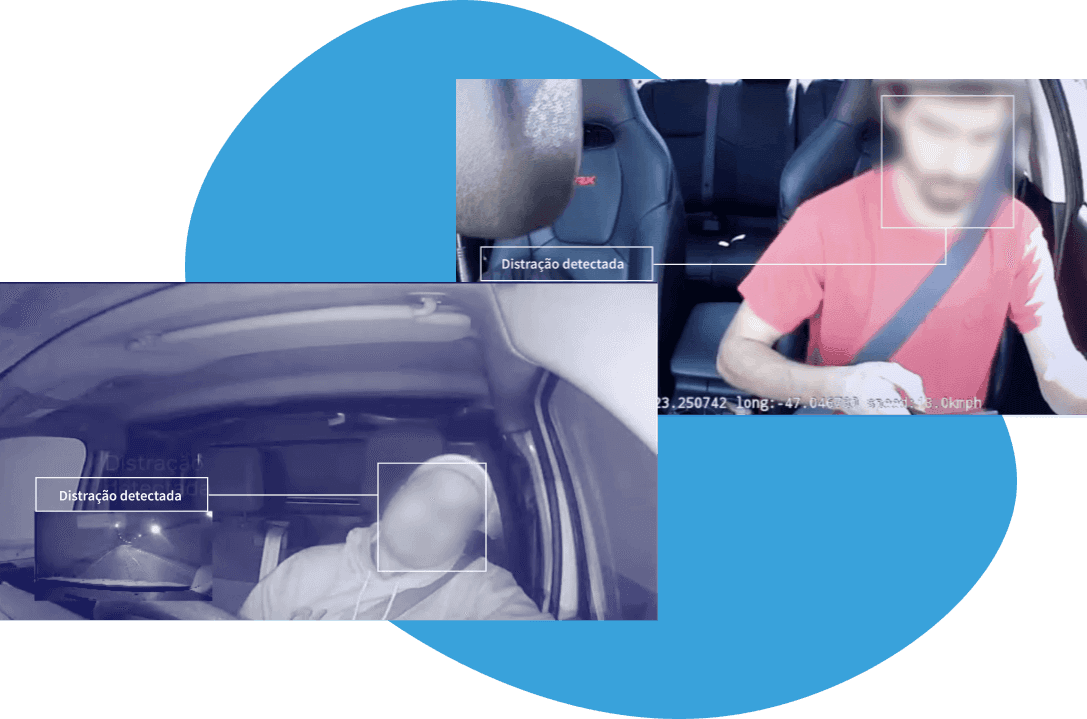 Alerta automático gerado pela câmera da SmartGPS